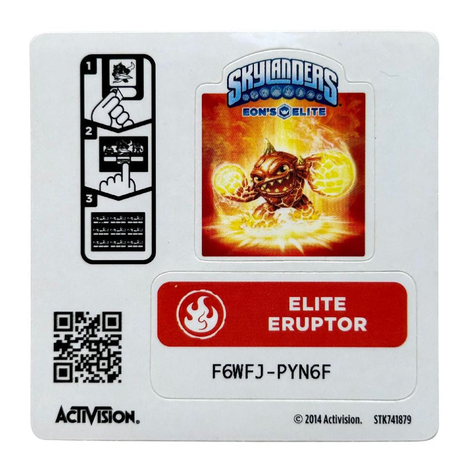 Eruptor (Eon's Elite) (Sticker Sheet)