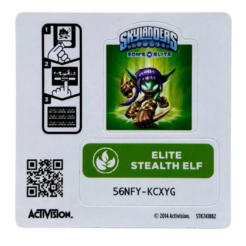 Stealth Elf (Eon's Elite) (Sticker Sheet)