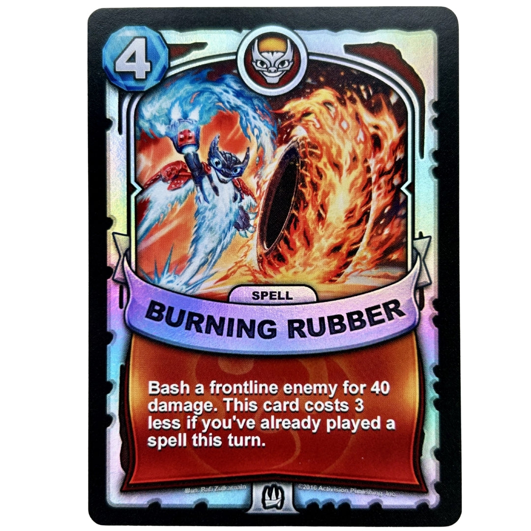Burning Rubber (Battlecast) (Silver Foil)