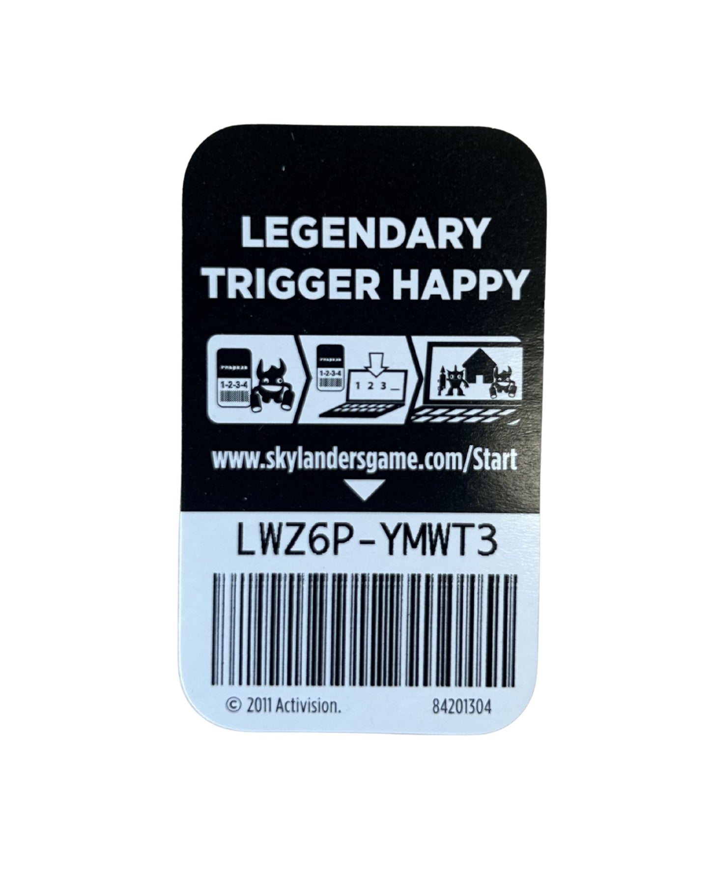 Trigger Happy (Legendary) (Web Code Card)