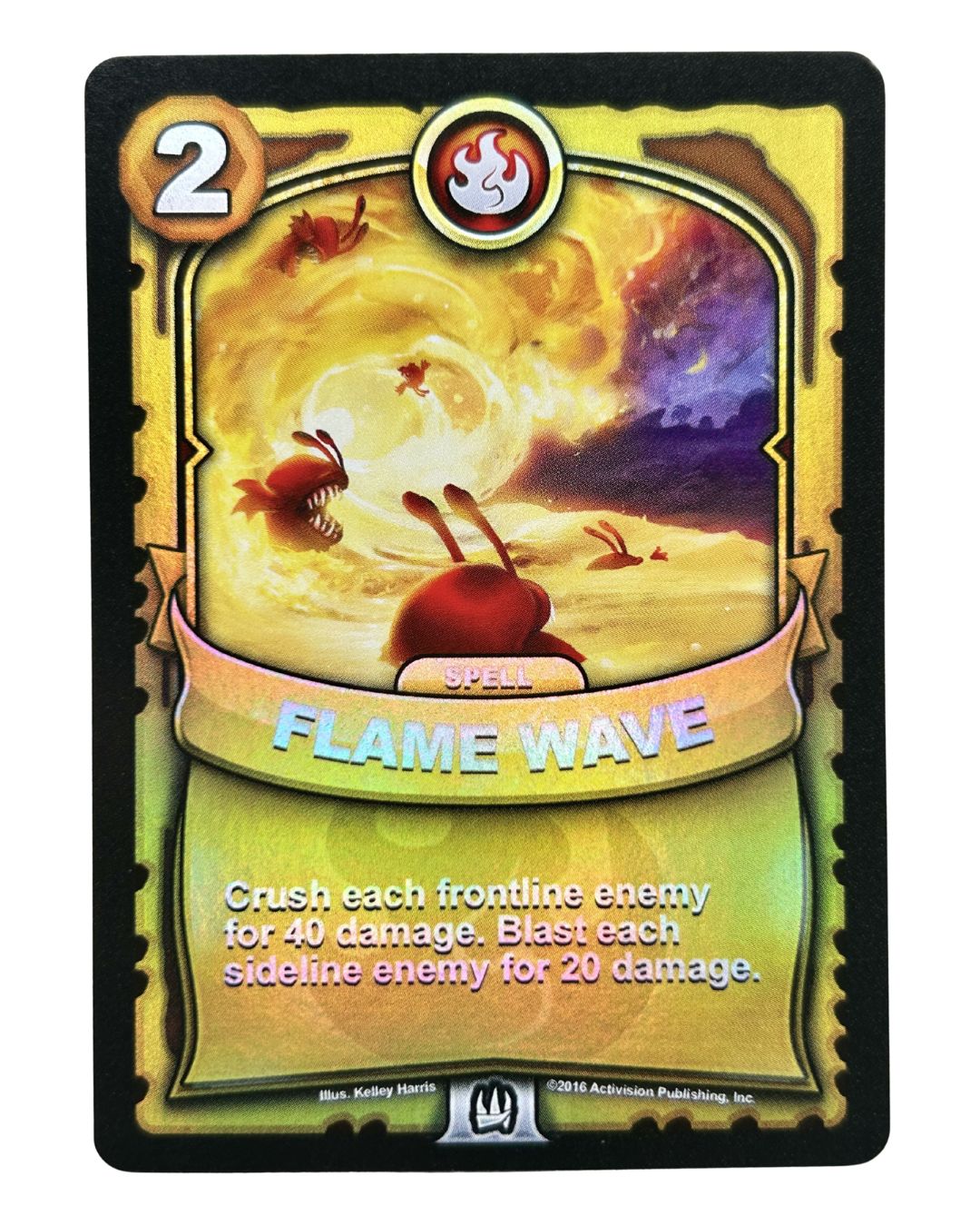 Flame Wave (Battlecast) (Gold Foil)