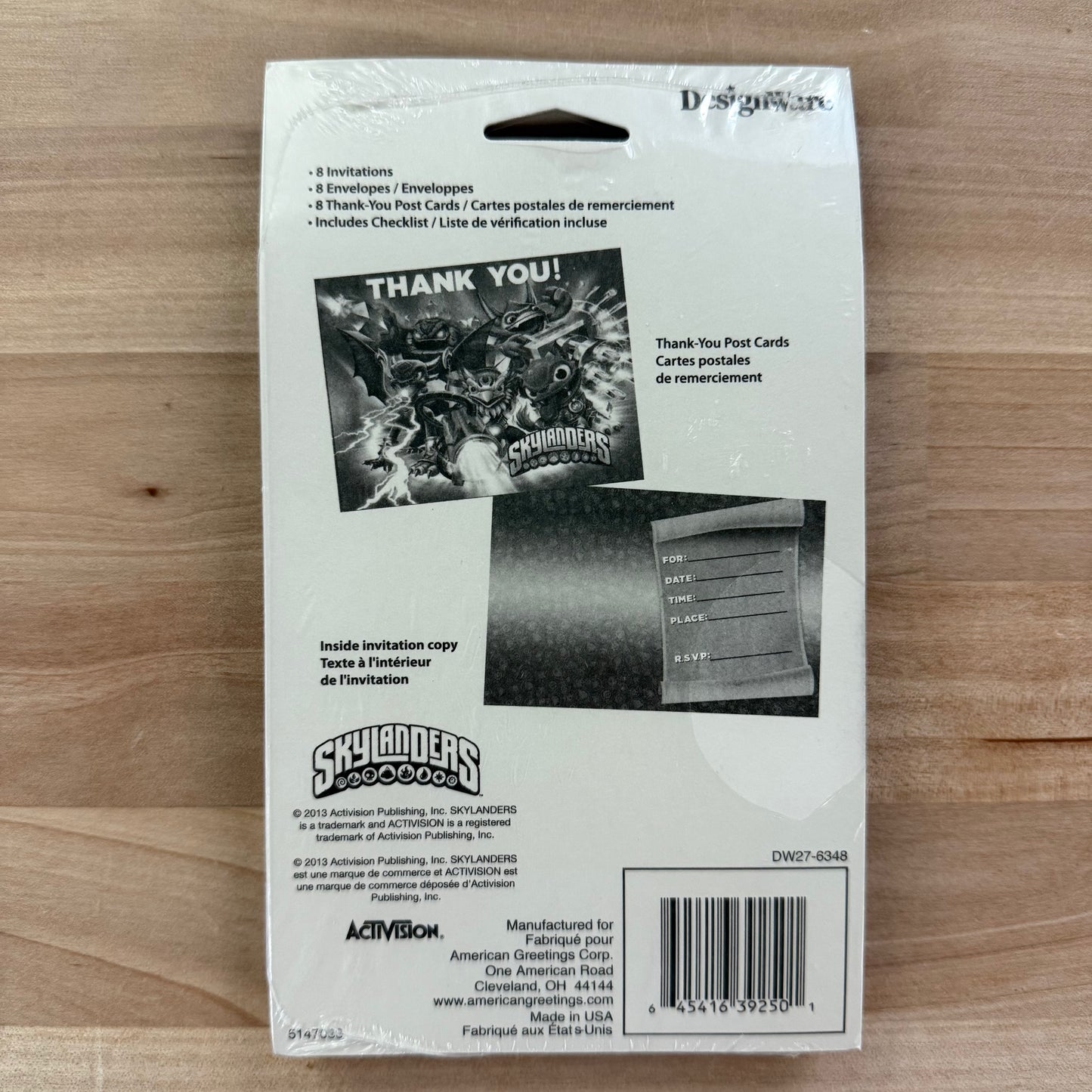 Skylanders Party Invitations