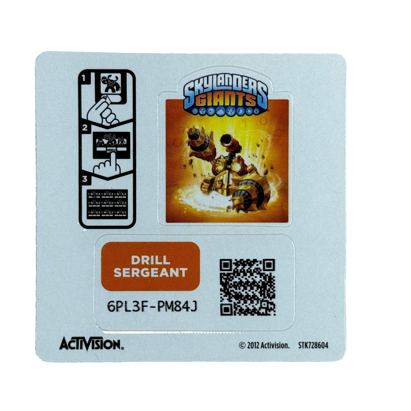 Drill Sergeant (Series 2) (Sticker Sheet)