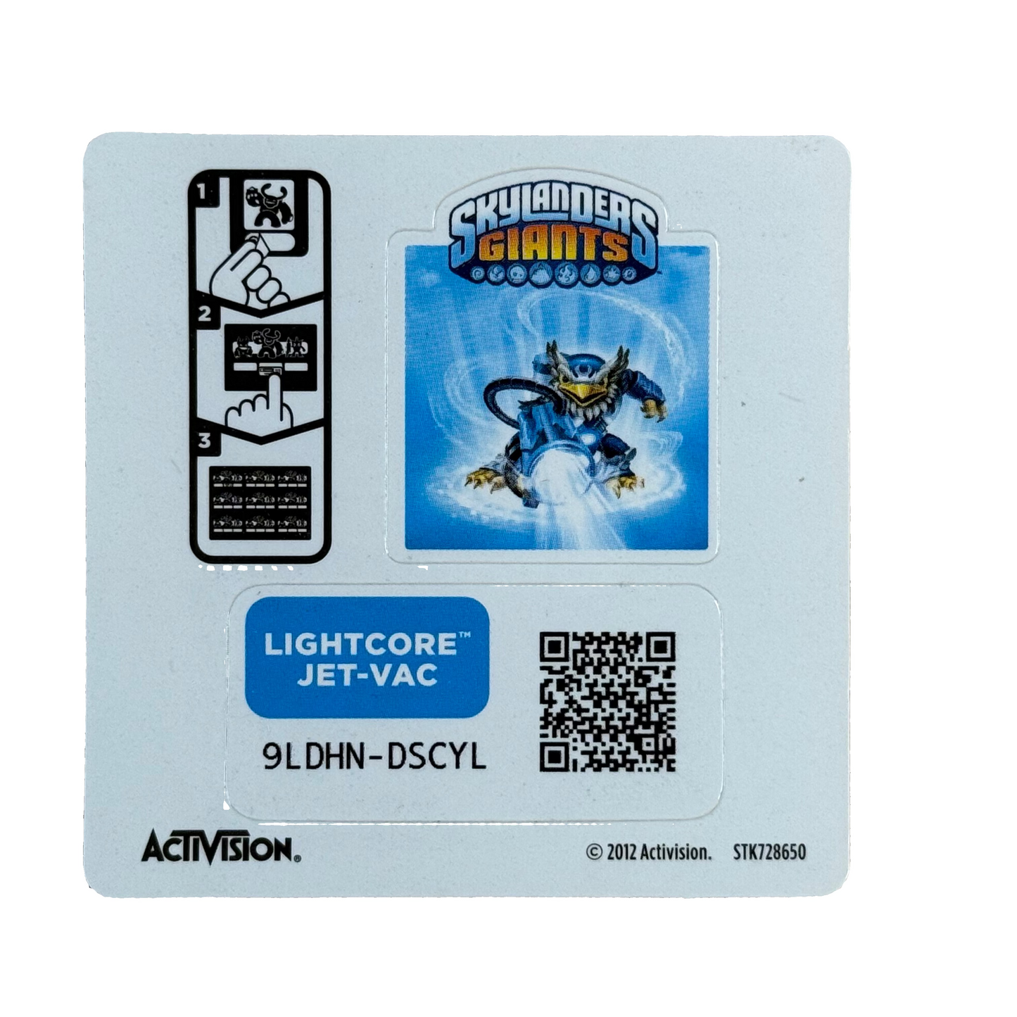 Jet-Vac (LightCore) (Sticker Sheet)