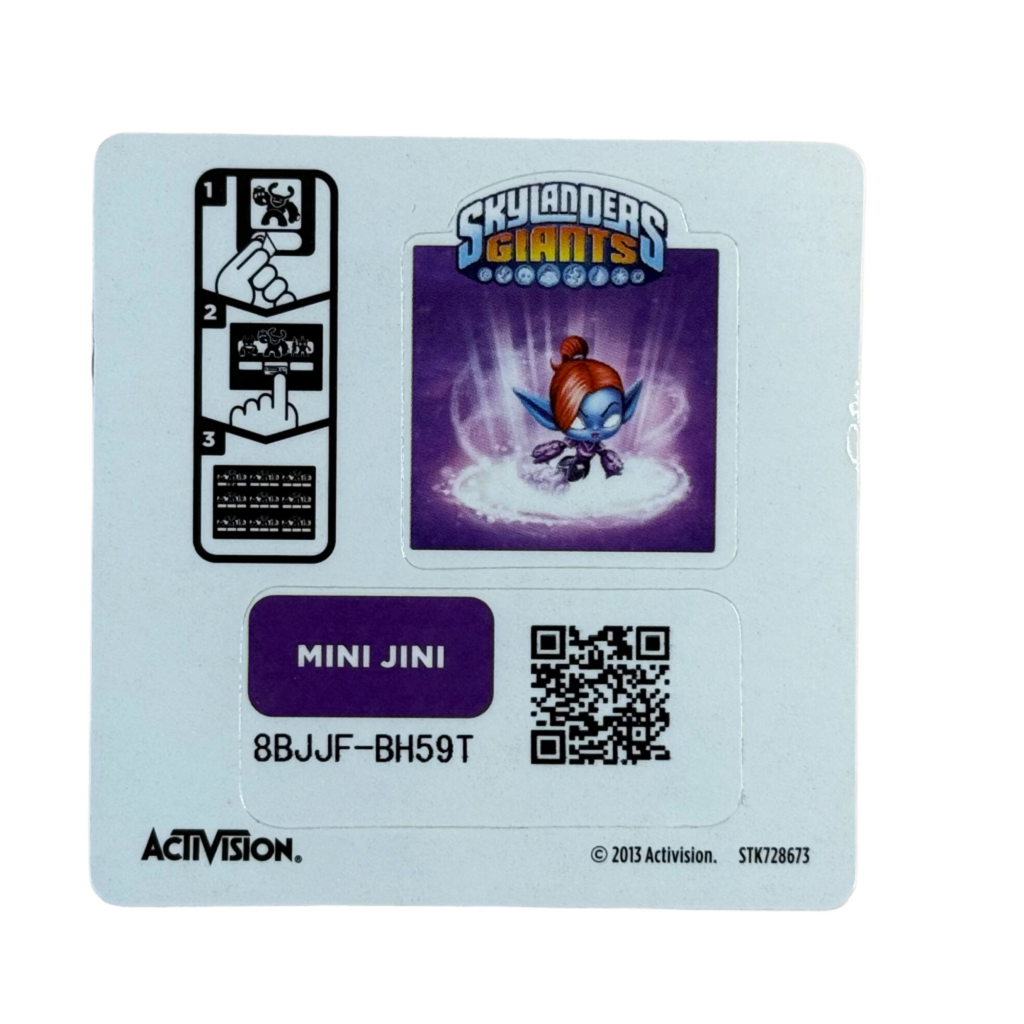 Mini Jini (Sidekick) (Sticker Sheet)