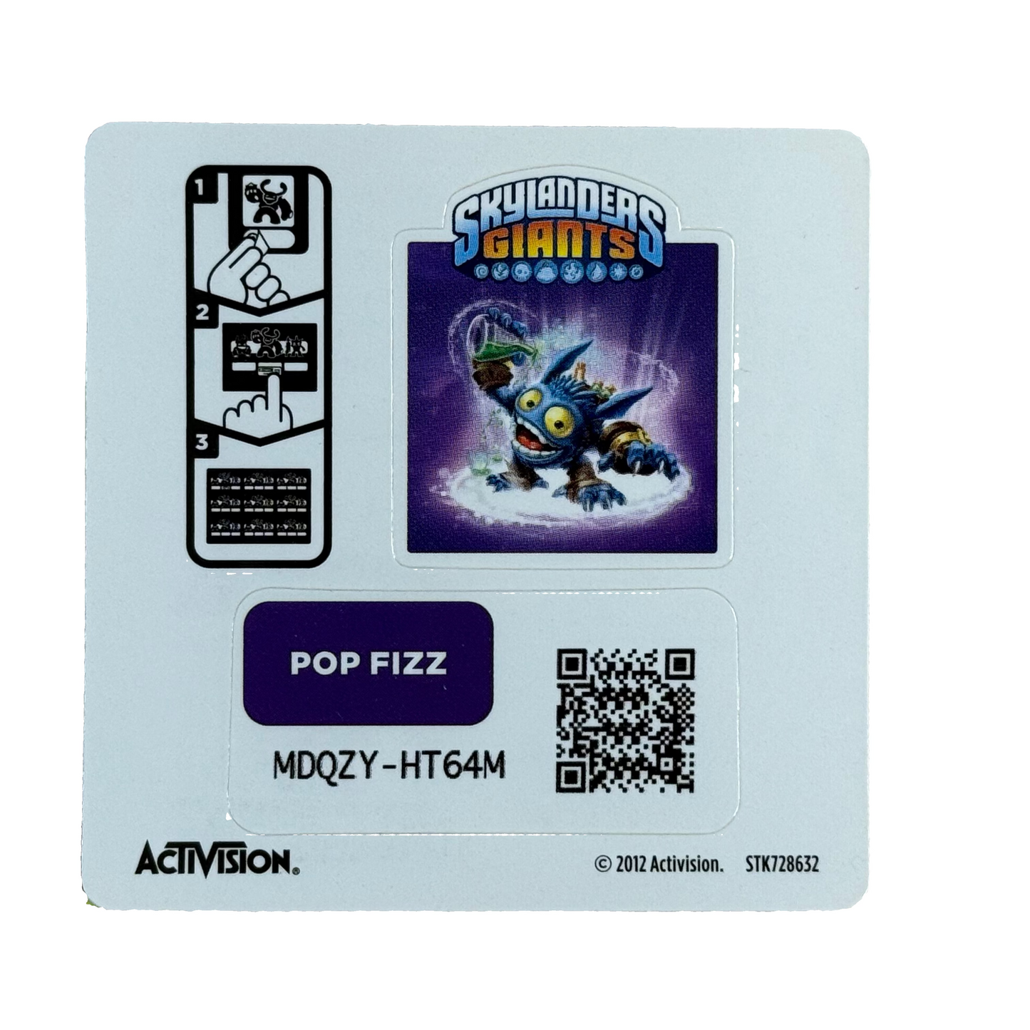 Pop Fizz (Series 1) (Sticker Sheet)