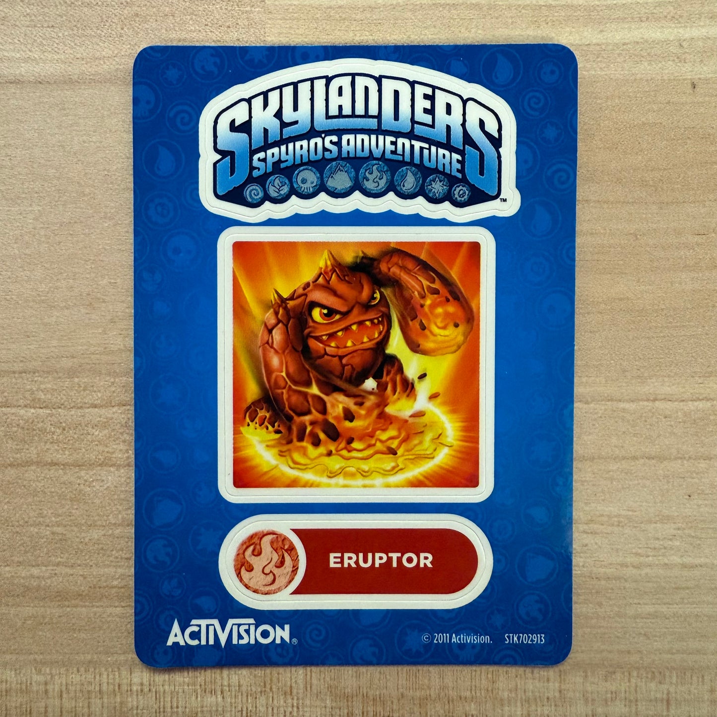 Eruptor (Series 1) (Sticker Sheet)