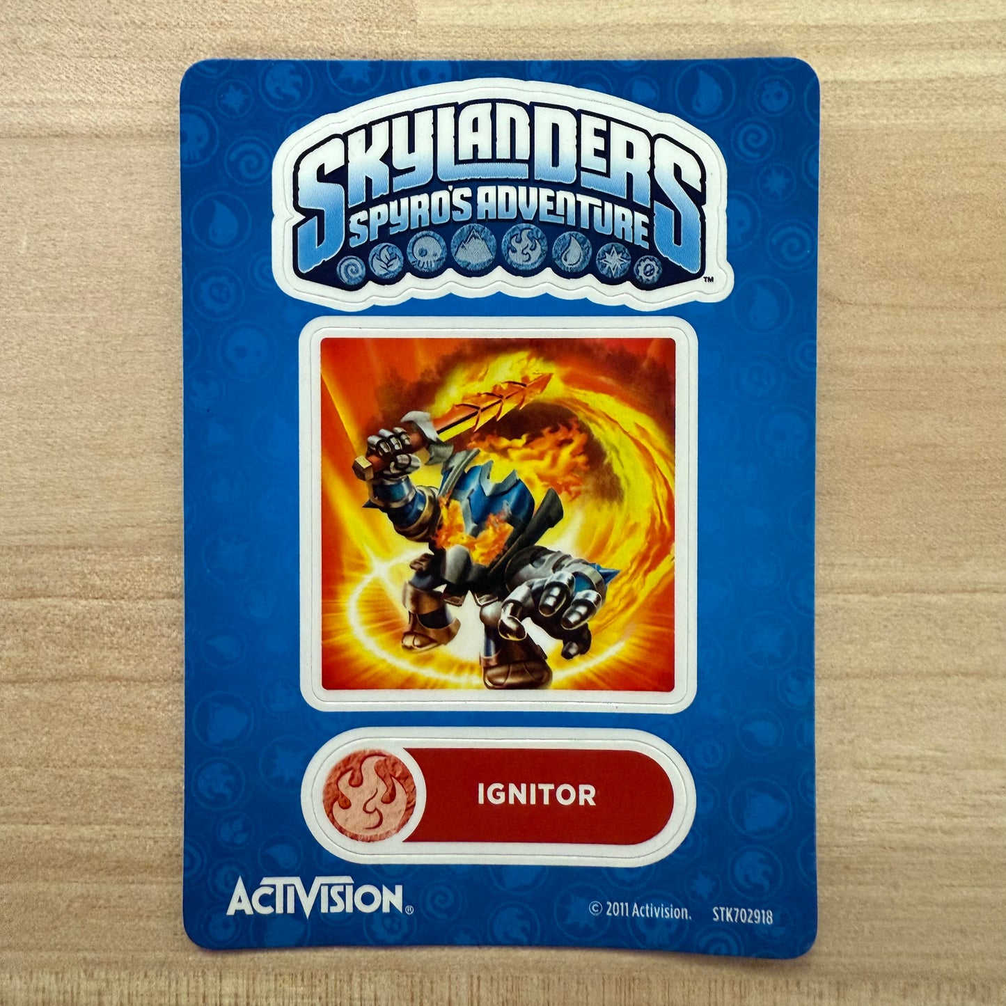 Ignitor (Series 1) (Sticker Sheet)