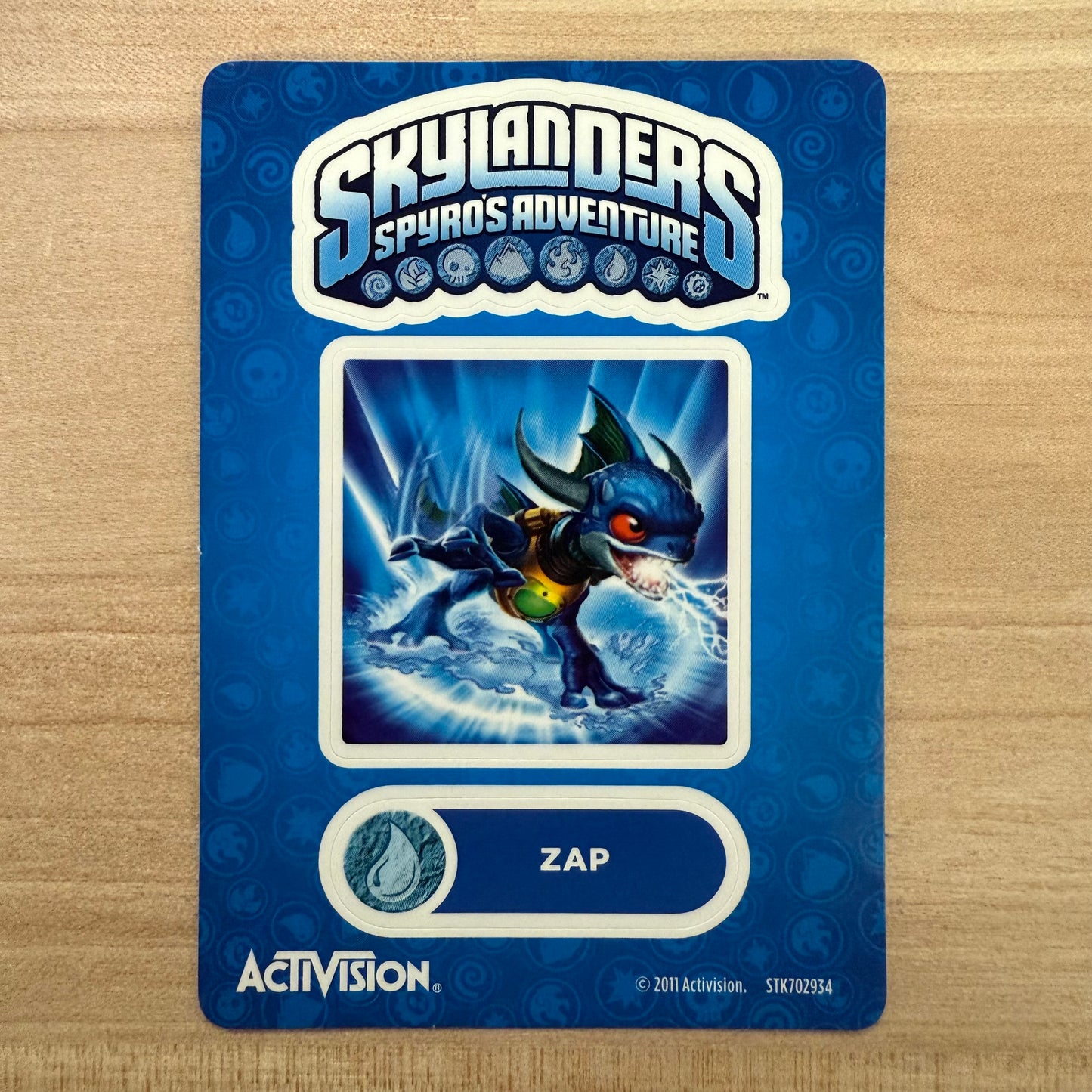 Zap (Series 1) (Sticker Sheet)