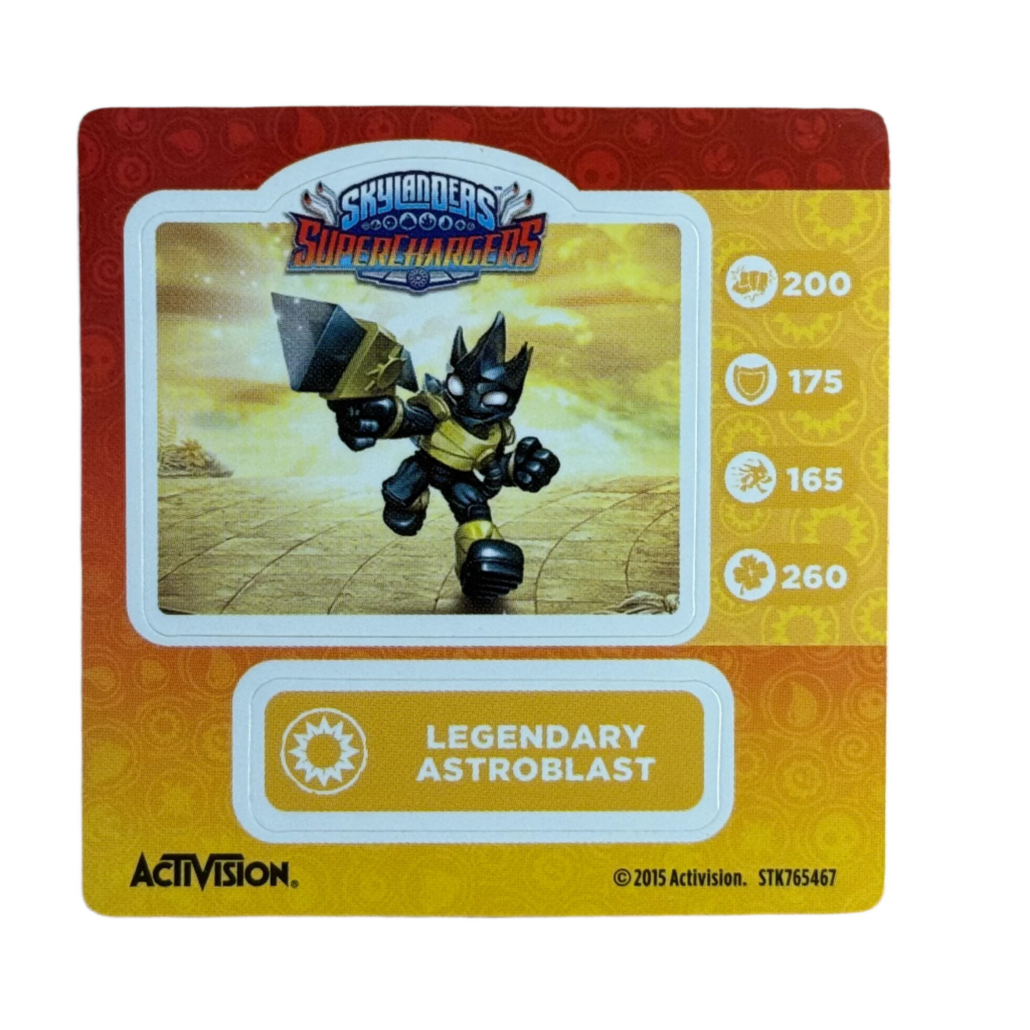 Astroblast (Legendary) (Sticker Sheet)