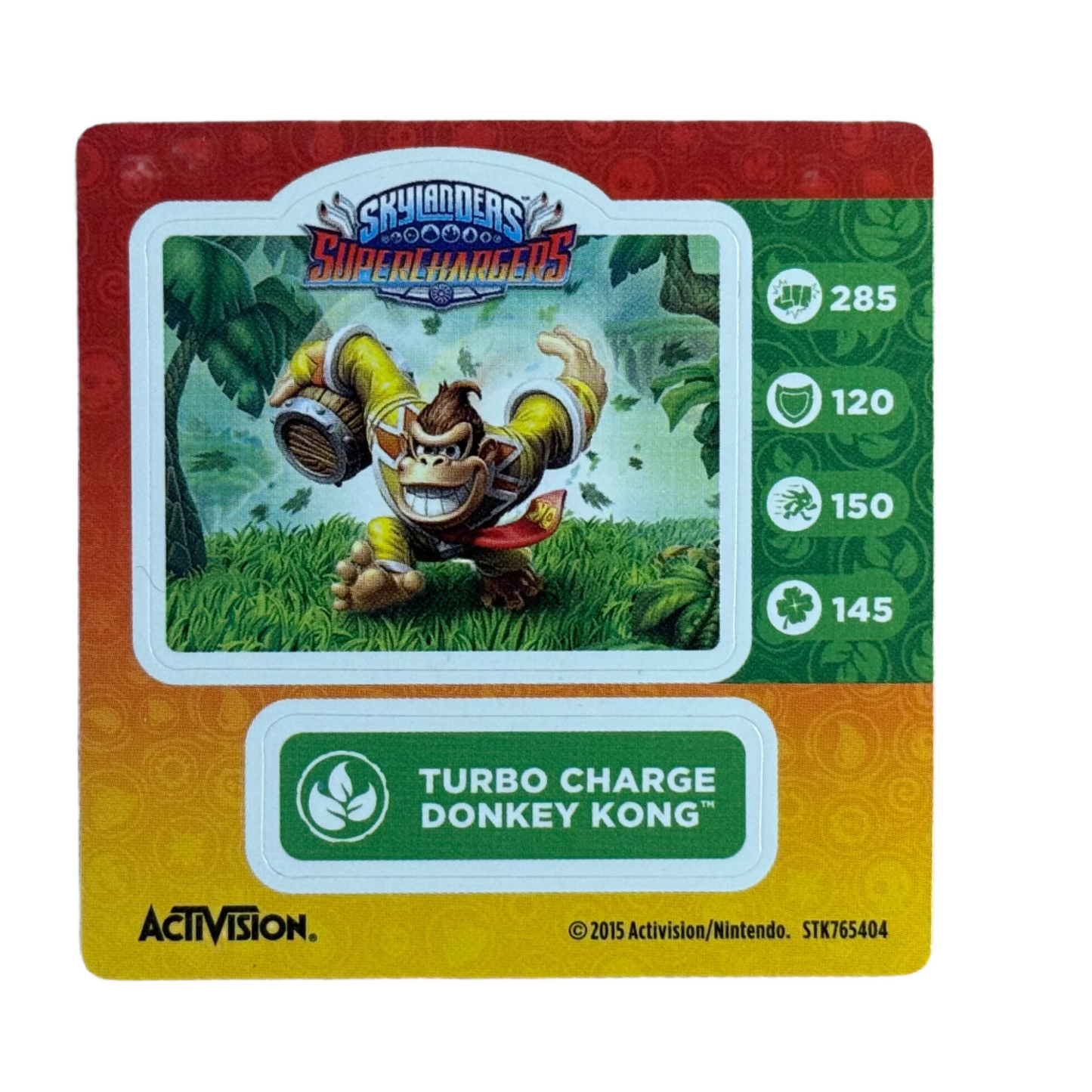 Donkey Kong (Turbo Charge) (Sticker Sheet)