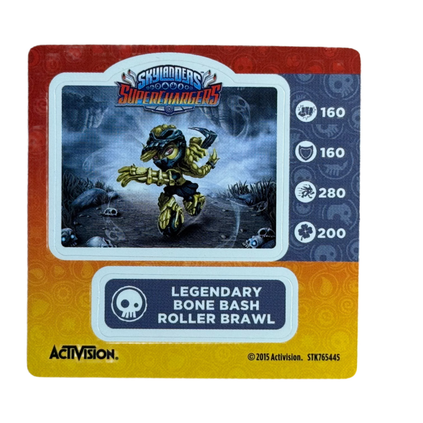 Roller Brawl (Bone Bash, Legendary) (Sticker Sheet)
