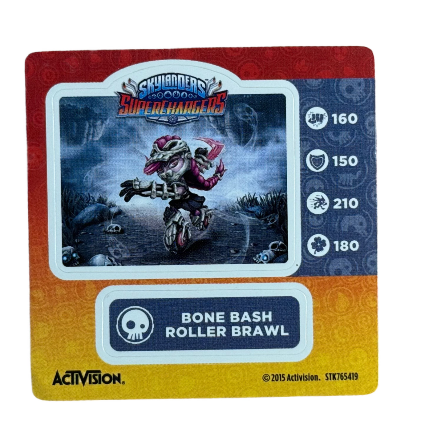 Roller Brawl (Bone Bash) (Sticker Sheet)