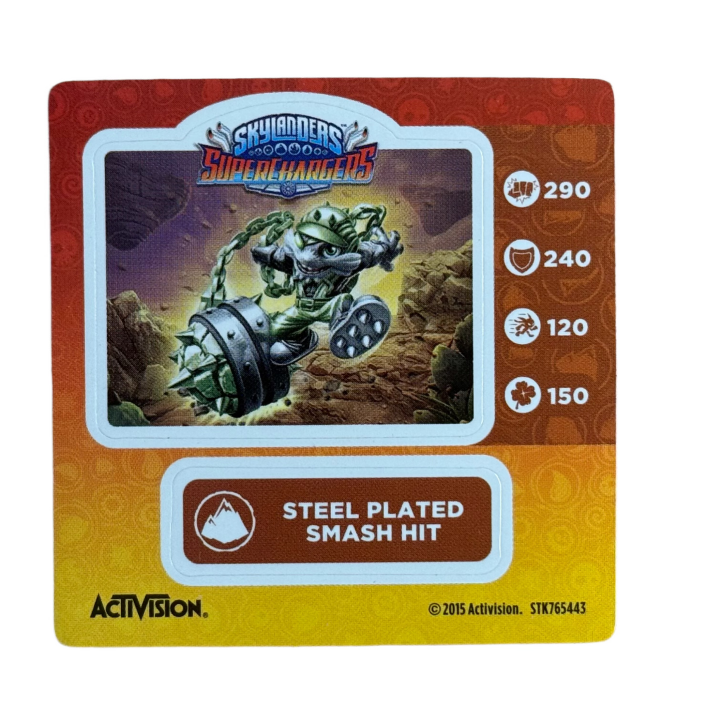 Smash Hit (Steel Plated) (Sticker Sheet)