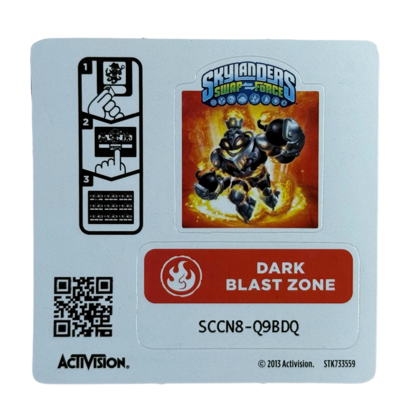 Blast Zone (Dark) (Sticker Sheet)