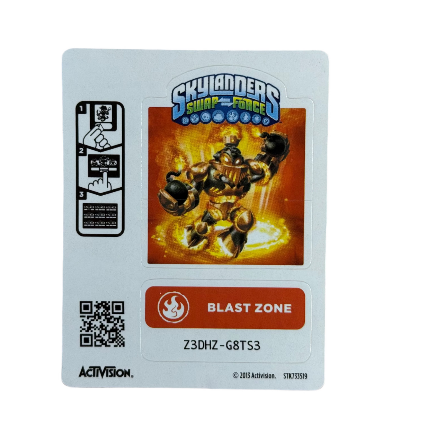 Blast Zone (Sticker Sheet)