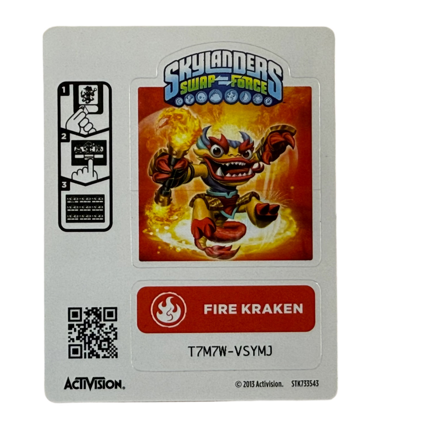 Fire Kraken (Sticker Sheet)