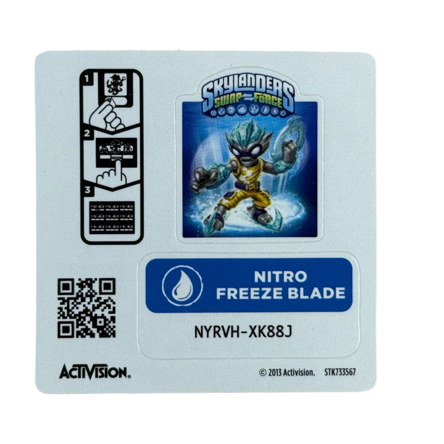 Freeze Blade (Nitro) (Sticker Sheet)