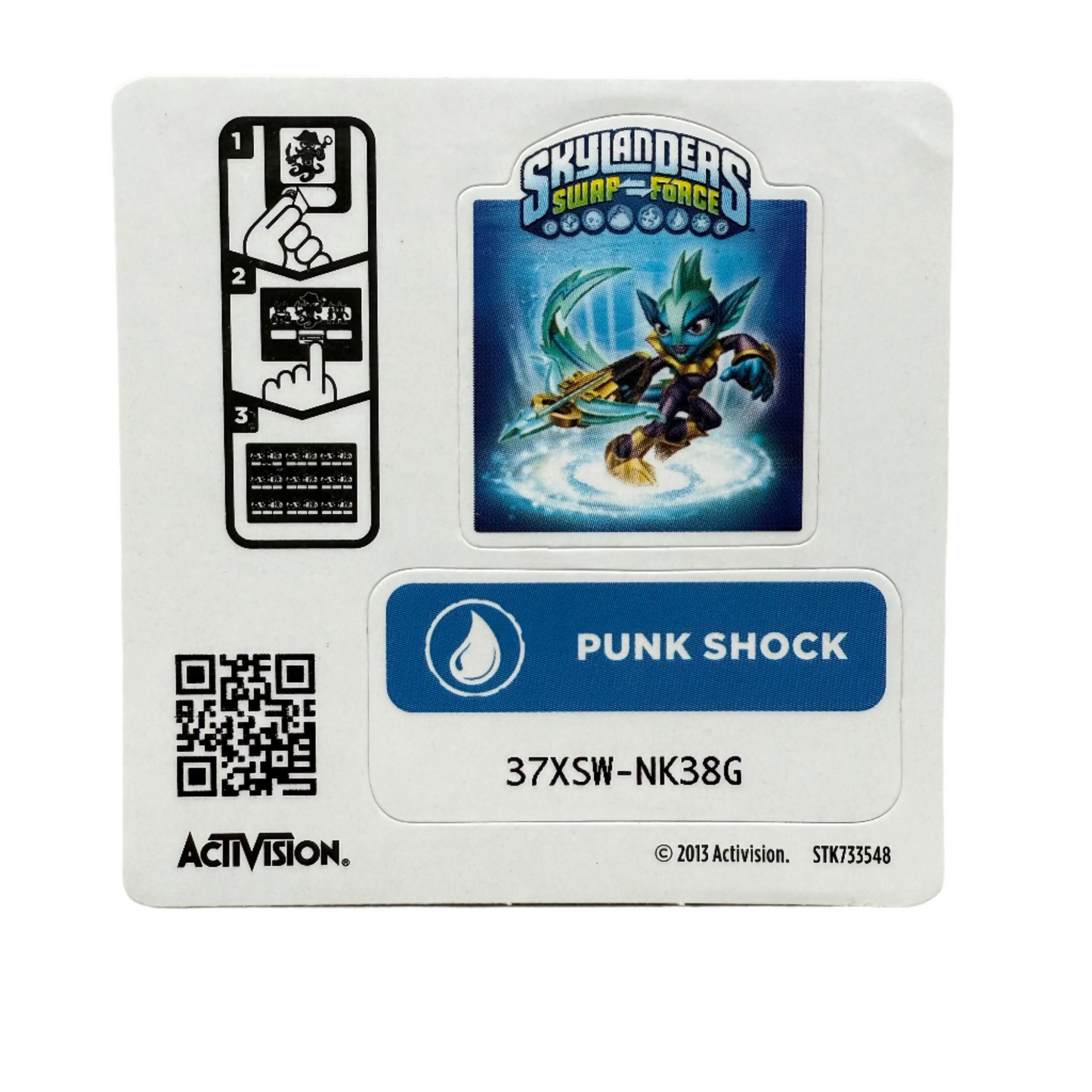 Punk Shock (Series 1) (Sticker Sheet)