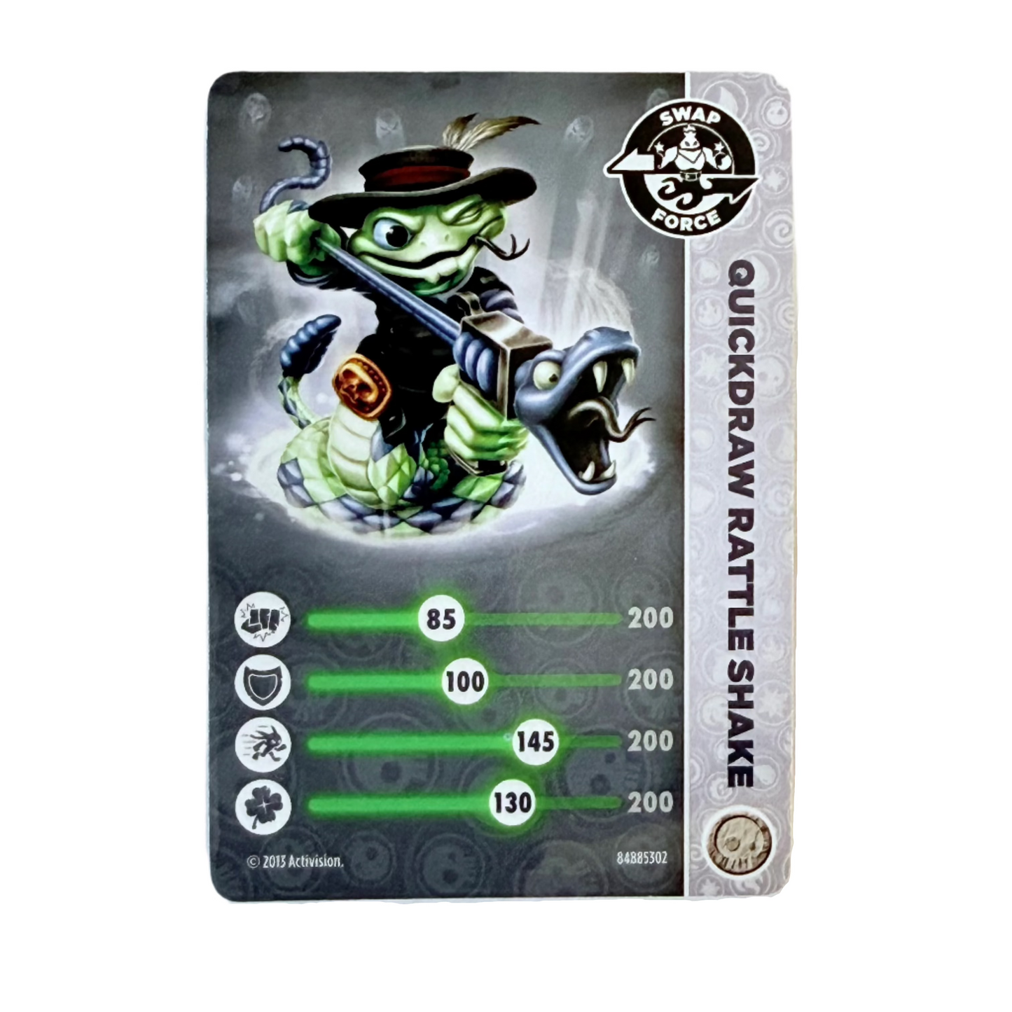 Rattle Shake (Quick Draw) (Stat Card)