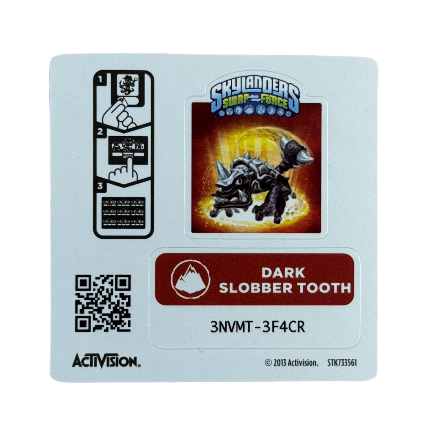 Slobber Tooth (Dark) (Sticker Sheet)