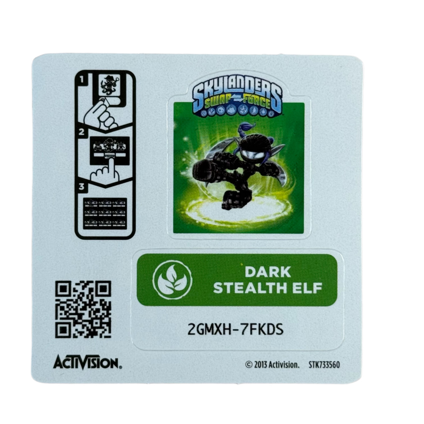 Stealth Elf (Dark) (Sticker Sheet)