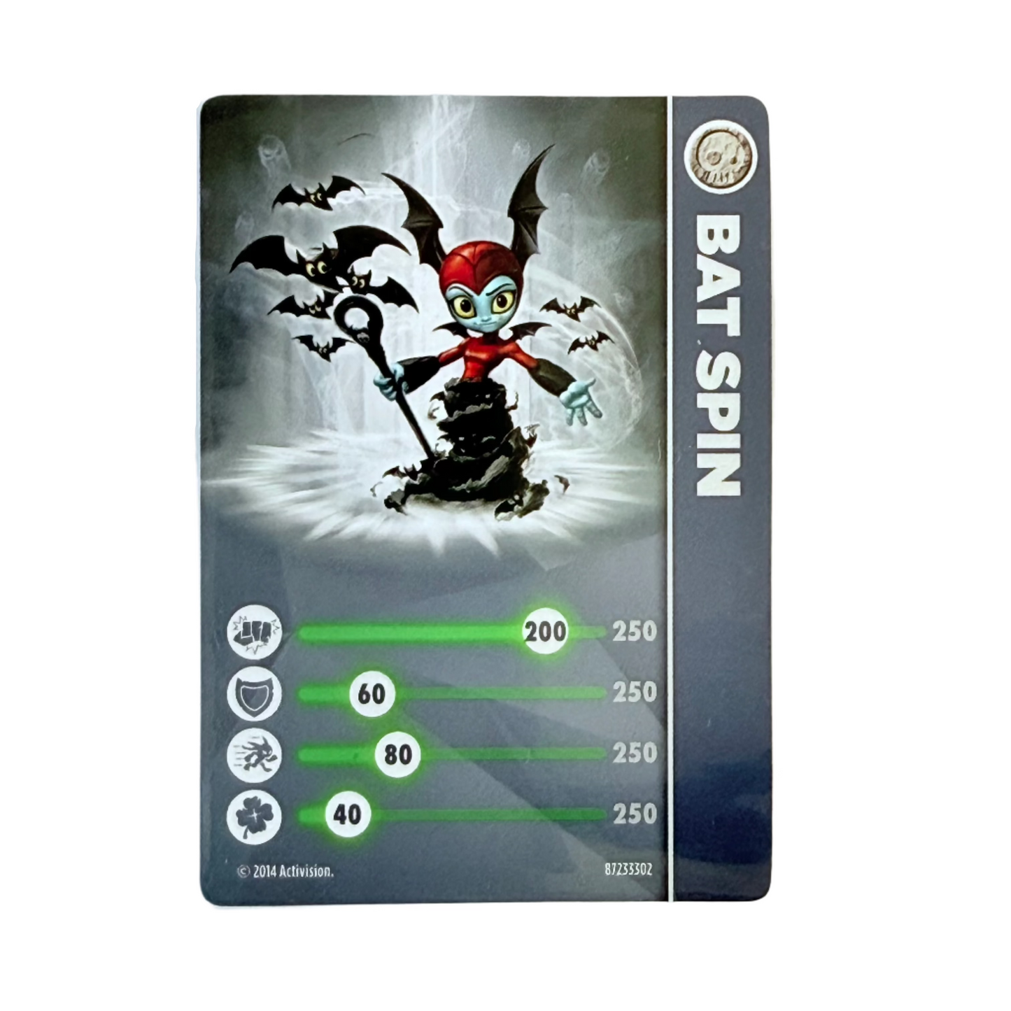 Bat Spin (Series 1) (Stat Card)