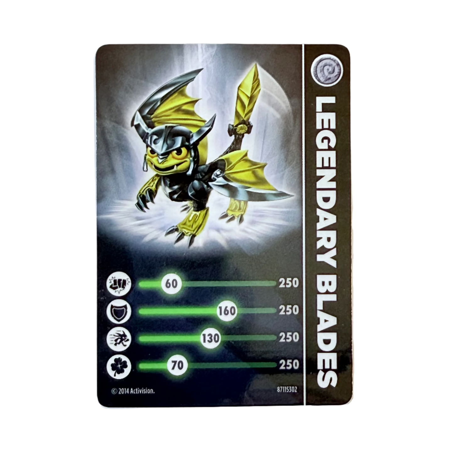 Blades (Legendary) (Stat Card)