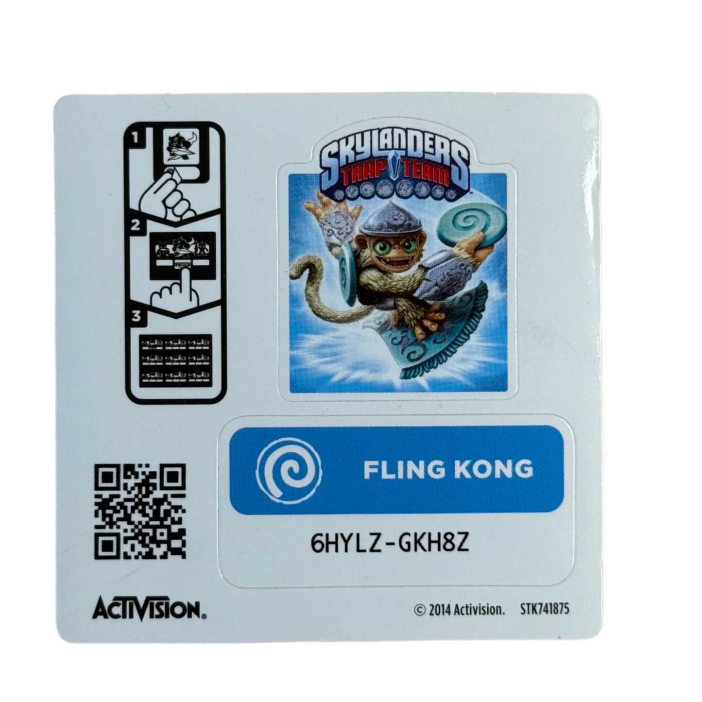 Fling Kong (Series 1) (Sticker Sheet)