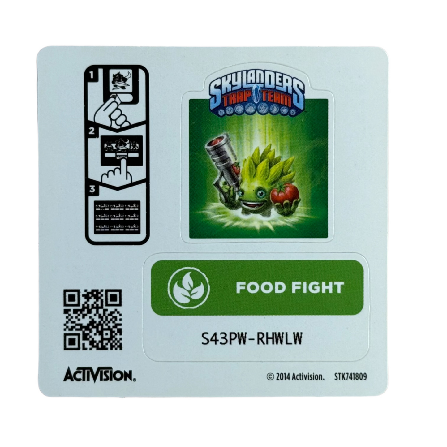 Food Fight (Series 1) (Sticker Sheet)