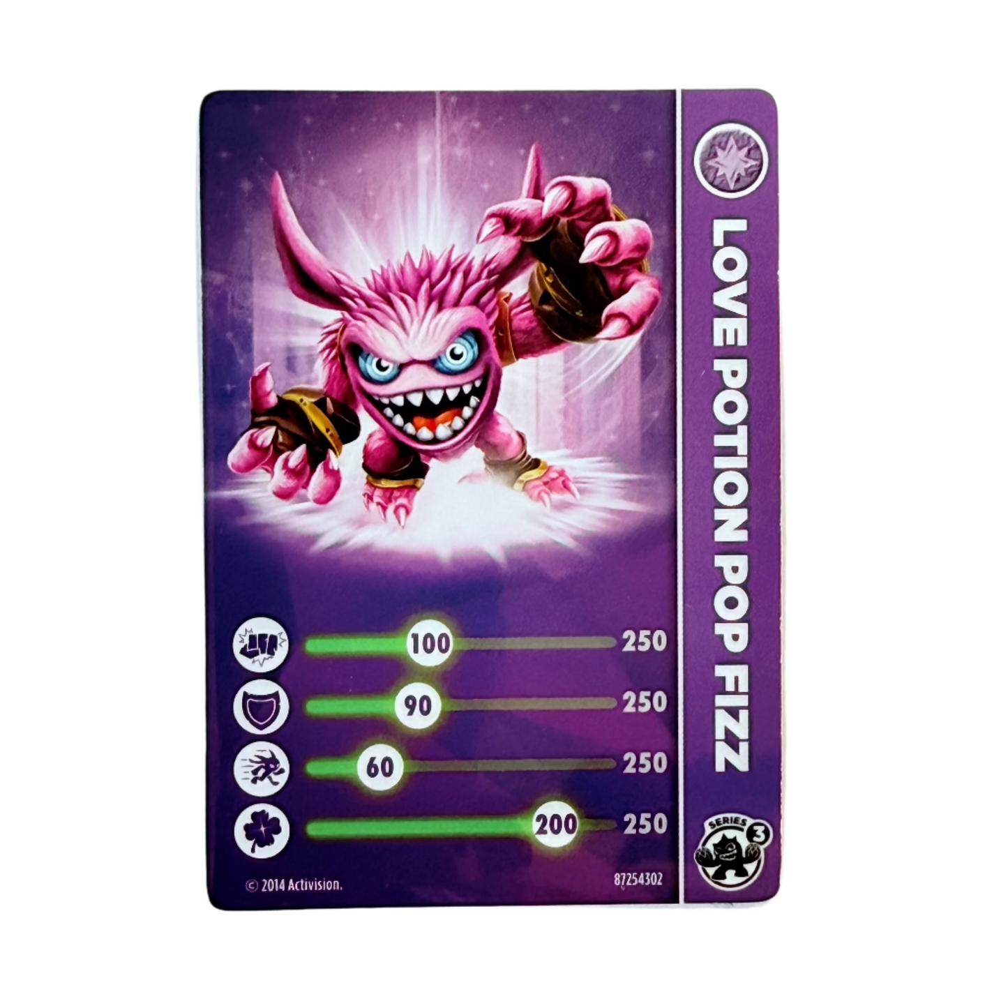 Pop Fizz (Love Potion) (Stat Card)