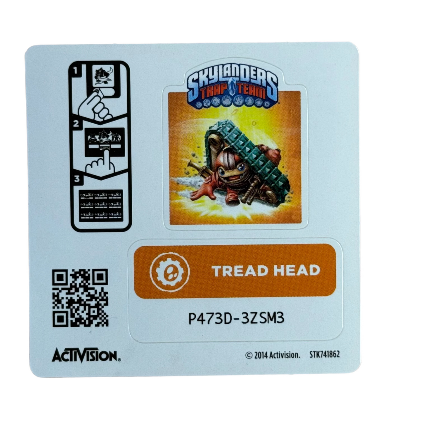 Tread Head (Series 1) (Sticker Sheet)