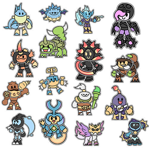 Full Set of SWAP Force Core Stickers