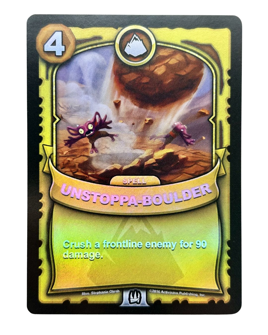 Unstoppa-Boulder (Battlecast) (Gold Foil)