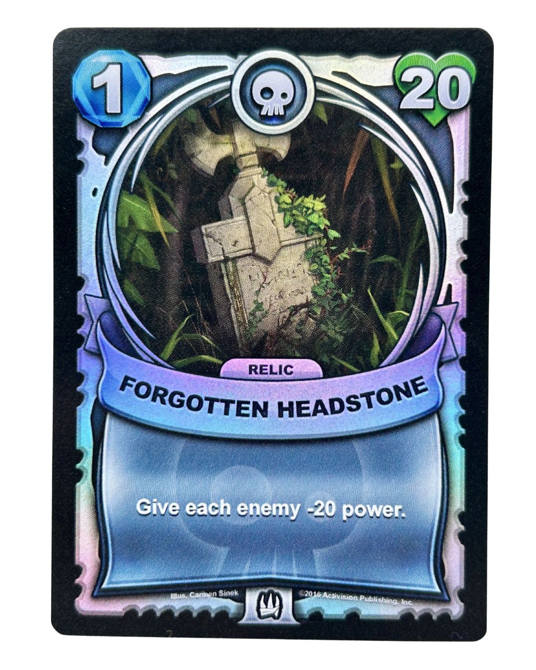Forgotten Headstone (Battlecast) (Silver Foil)