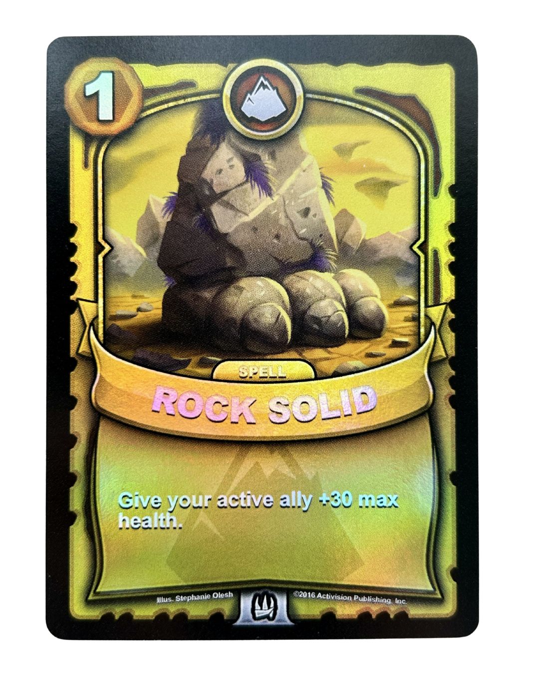 Rock Solid (Battlecast) (Gold Foil)