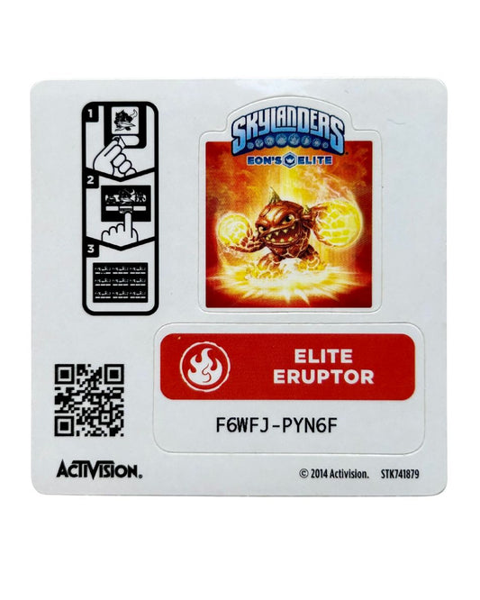 Eruptor (Eon's Elite) (Sticker Sheet)