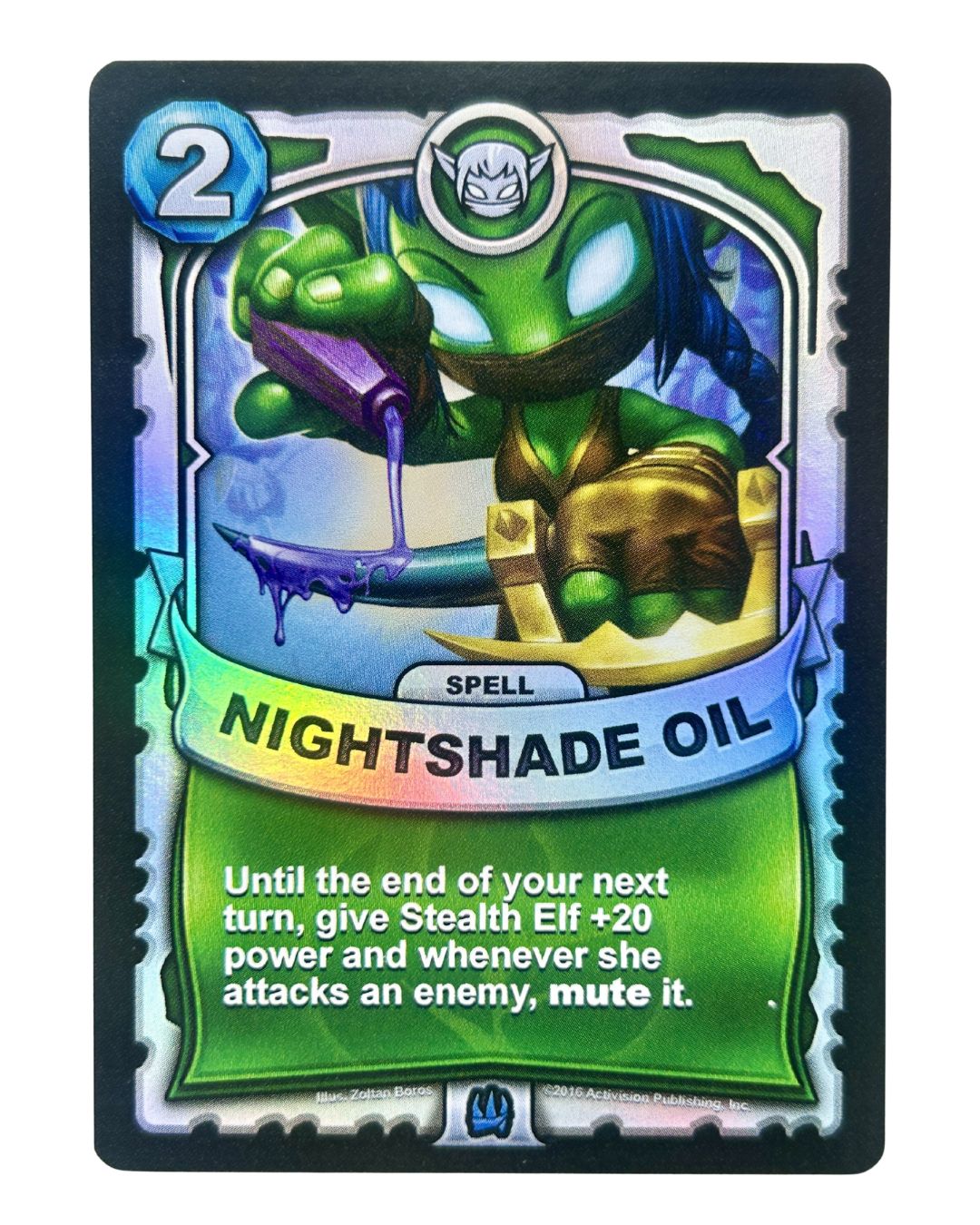 Nightshade Oil (Battlecast) (Silver Foil)