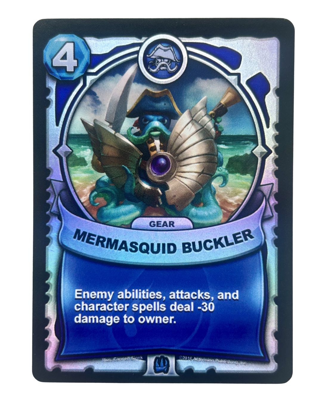 Mermasquid Buckler (Battlecast) (Silver Foil)