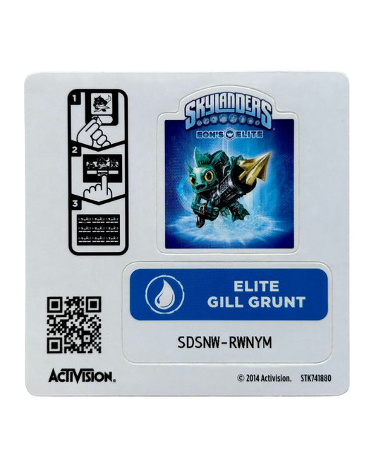 Gill Grunt (Eon's Elite) (Sticker Sheet)