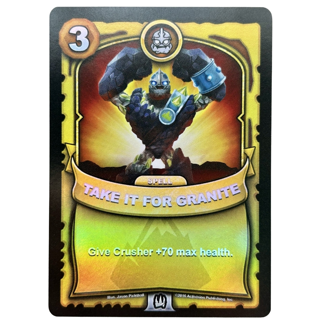 Take It for Granite (Battlecast) (Gold Foil)