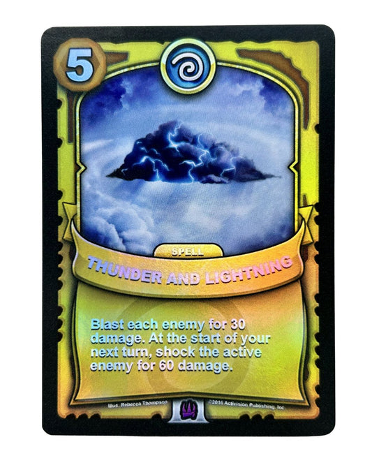 Thunder and Lightning (Battlecast) (Gold Foil)
