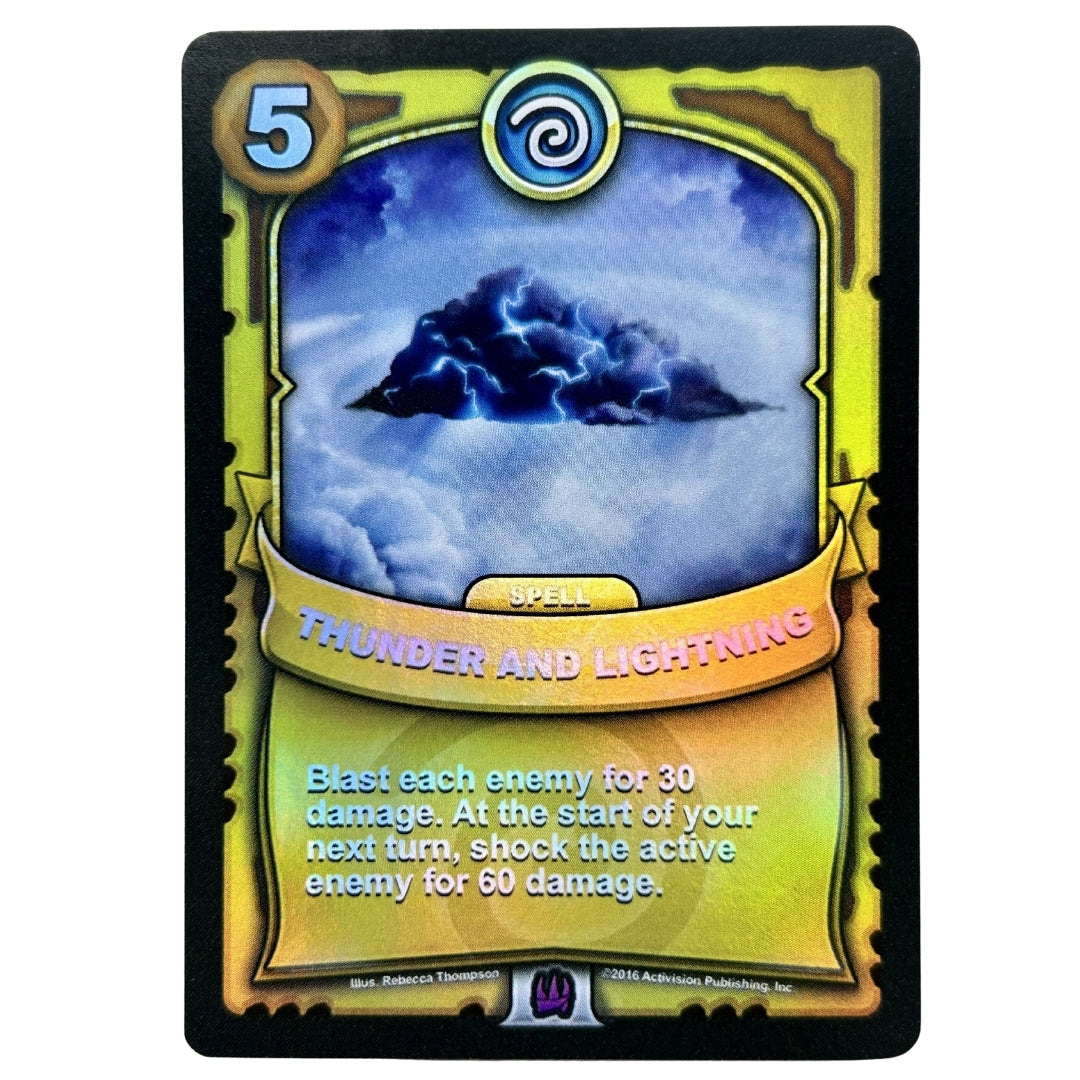 Thunder and Lightning (Battlecast) (Gold Foil)