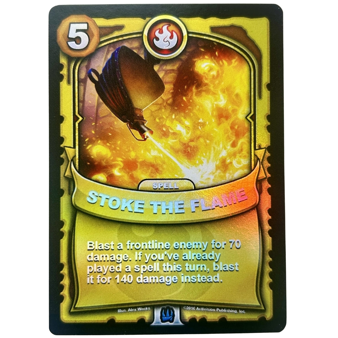 Stoke the Flame (Battlecast) (Gold Foil)
