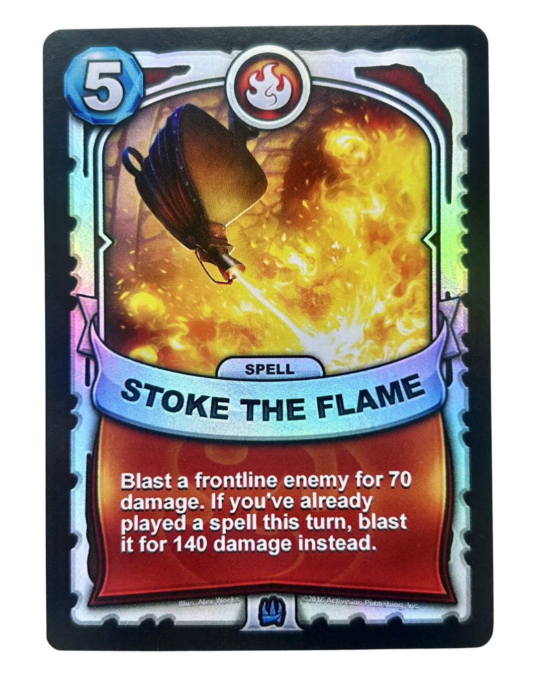 Stoke the Flame (Battlecast) (Silver Foil)