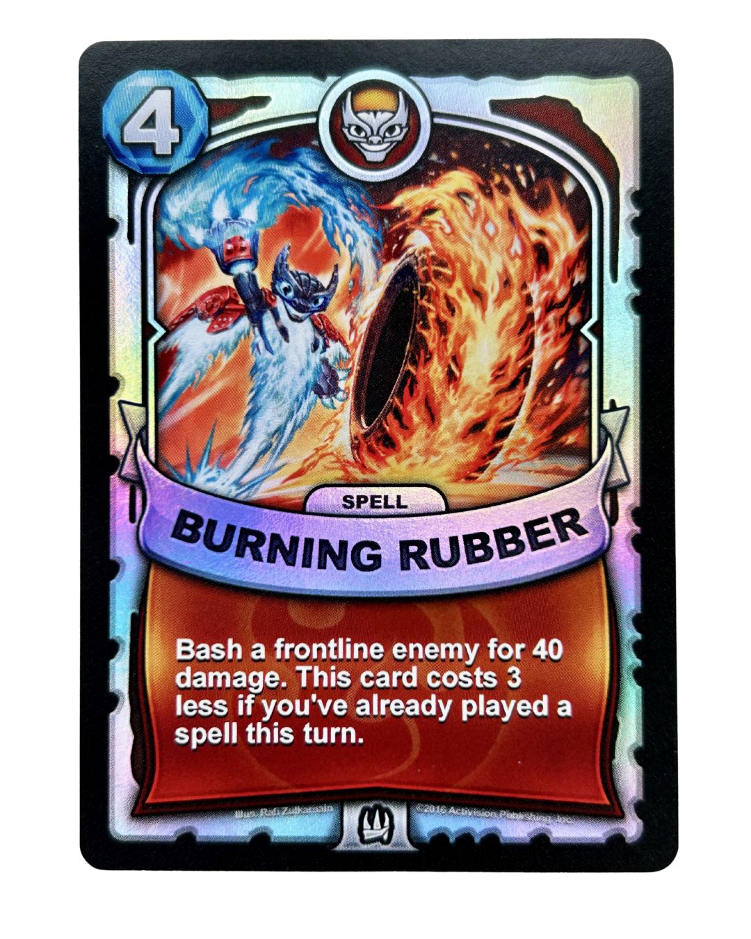 Burning Rubber (Battlecast) (Silver Foil)
