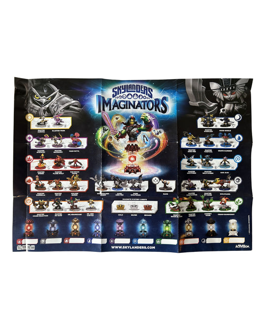 Skylanders Imaginators Dark Edition Poster