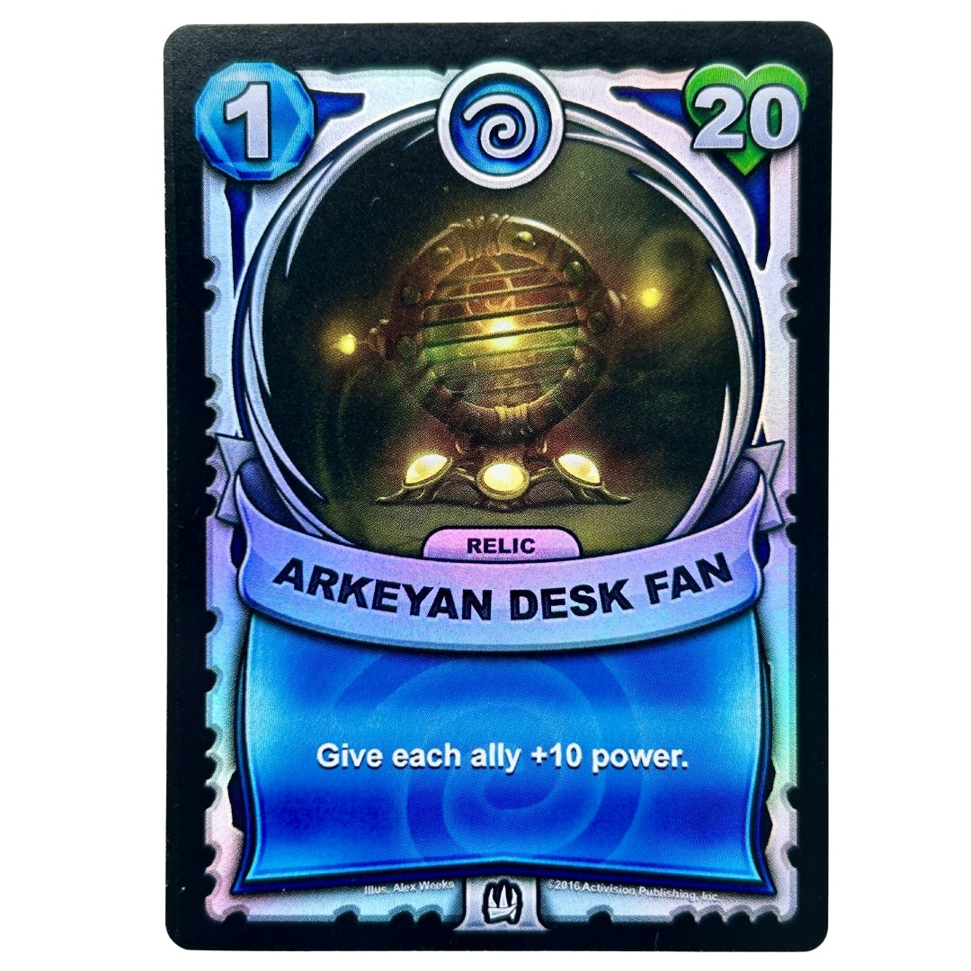Arkeyan Desk Fan (Battlecast) (Silver Foil)
