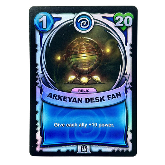Arkeyan Desk Fan (Battlecast) (Silver Foil)