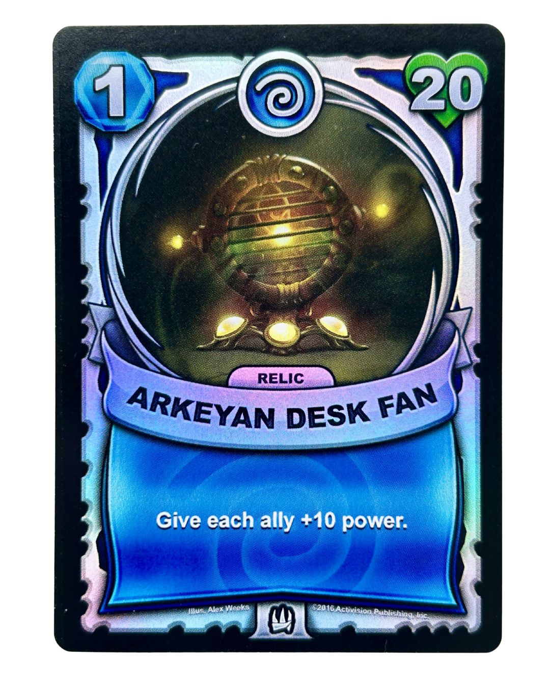 Arkeyan Desk Fan (Battlecast) (Silver Foil)